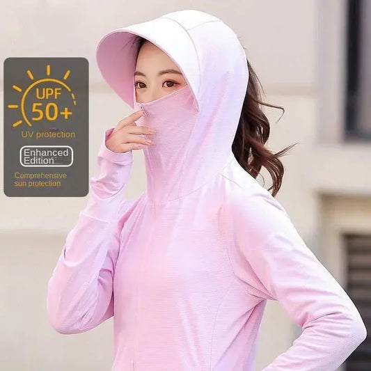 Women's Jacket with Hood UV Protection