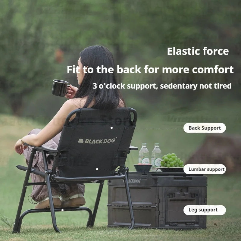 Naturehike BLACKDOG Camping Chair 120kg Rated