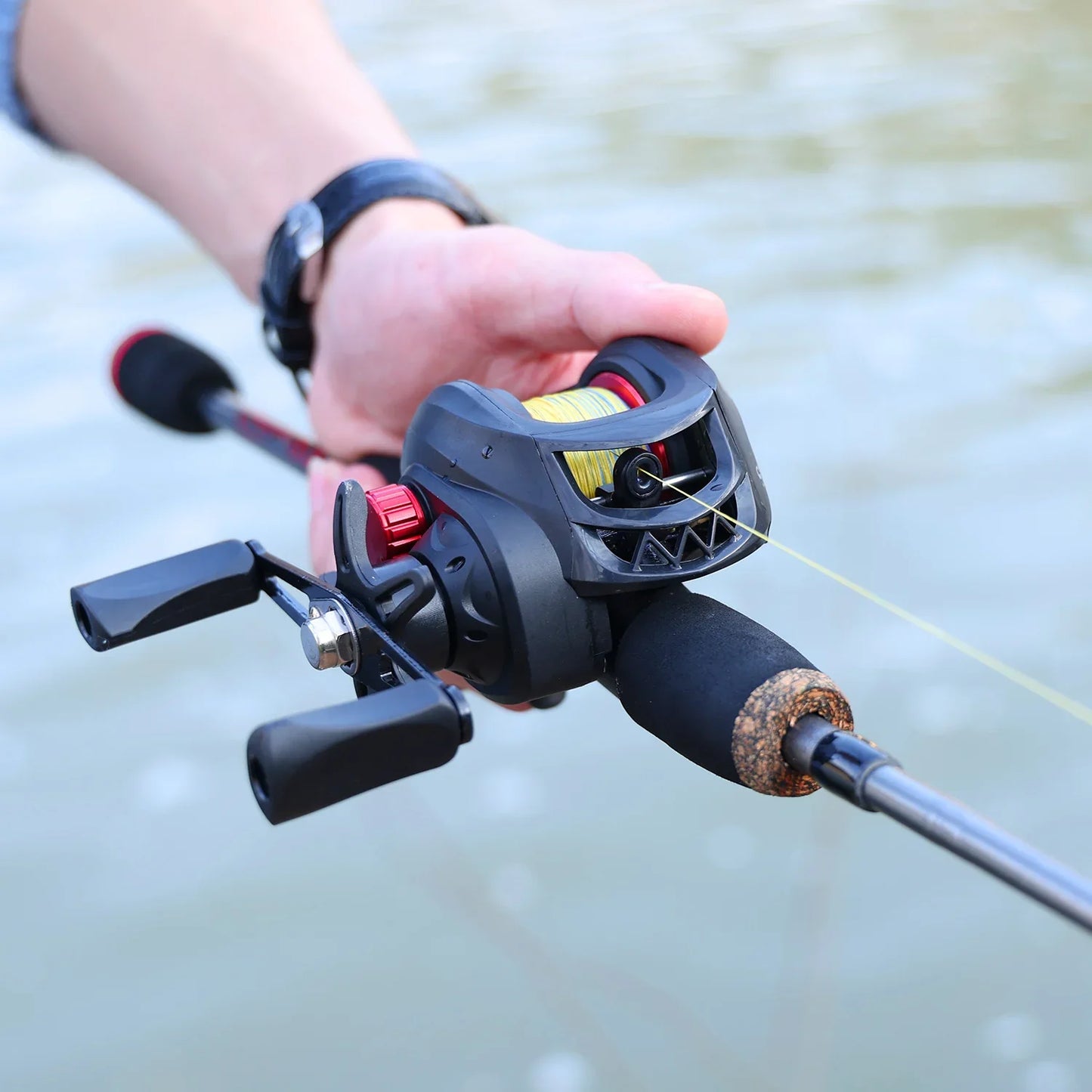 Sougayilang Baitcasting Fishing Rod and Reel Combos