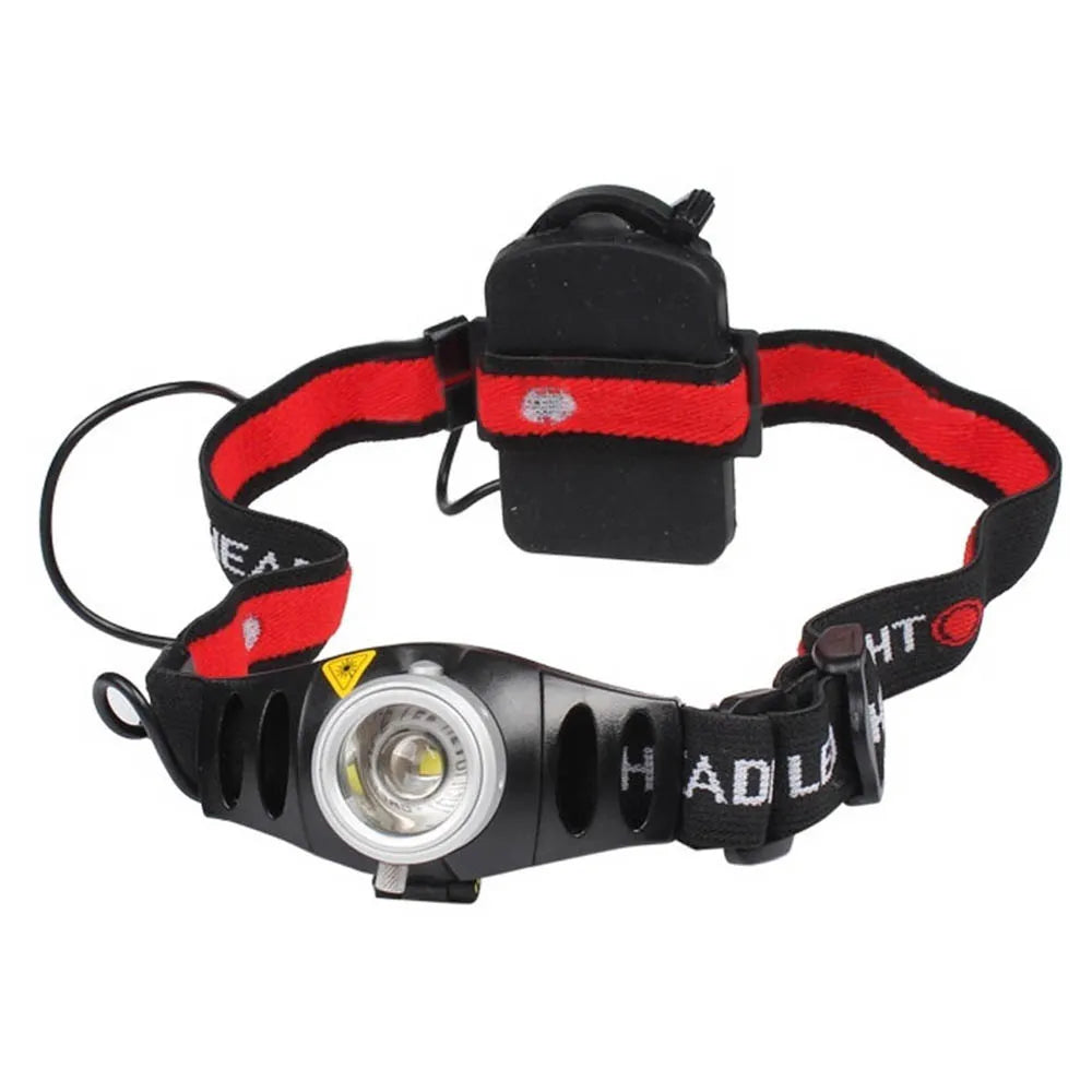 2000 lumens LED Headlight Torch Adjustable