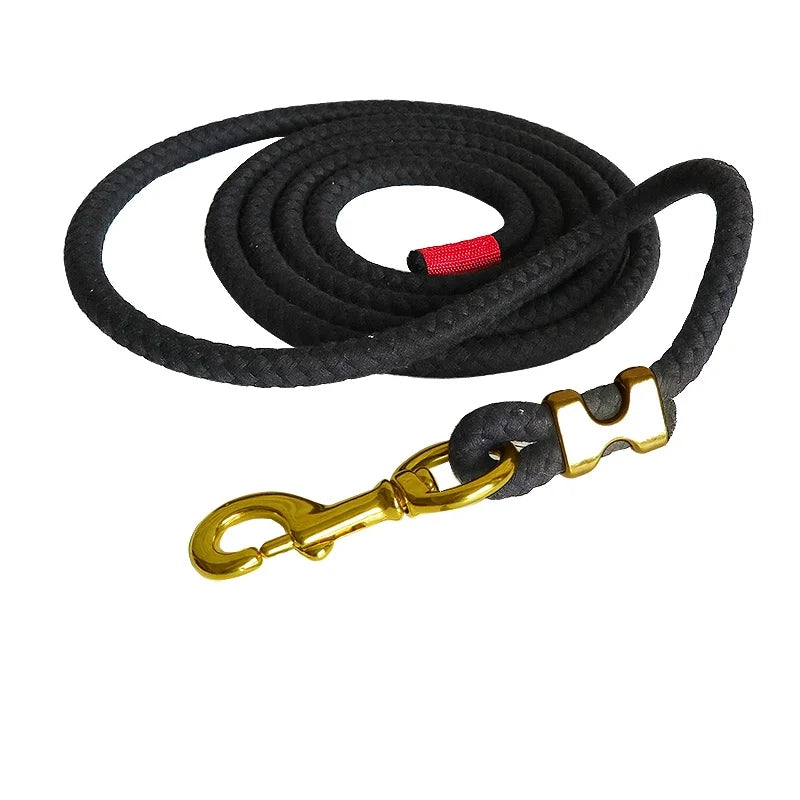 Horse Training Lead Rope 14MM to 15MM With Brass Snap Hook