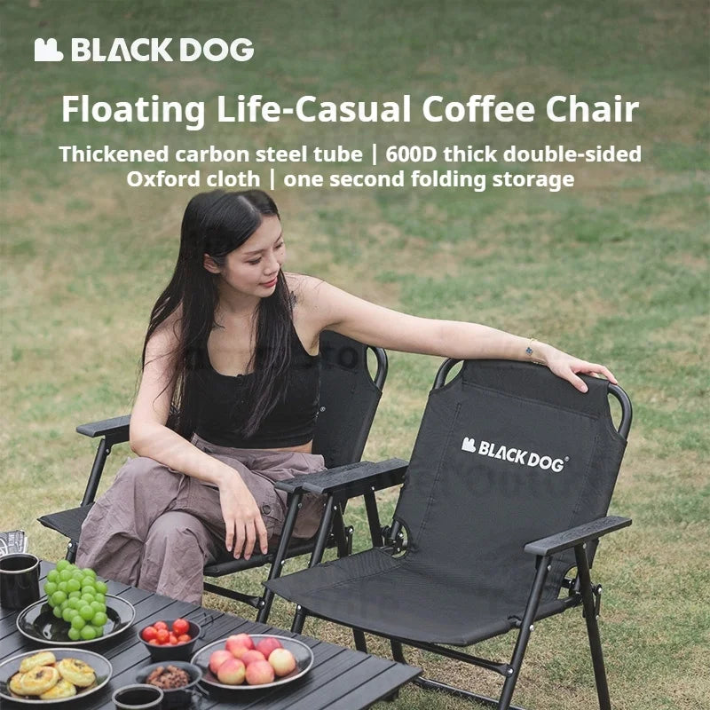 Naturehike BLACKDOG Camping Chair 120kg Rated