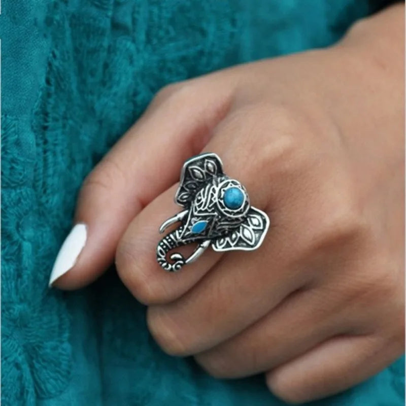 Pro Horse Collection Turquoise Dress Rings