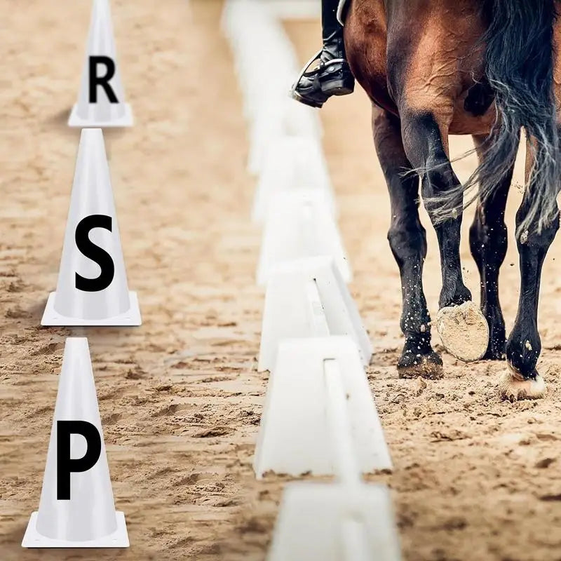 Training Cones with Letters