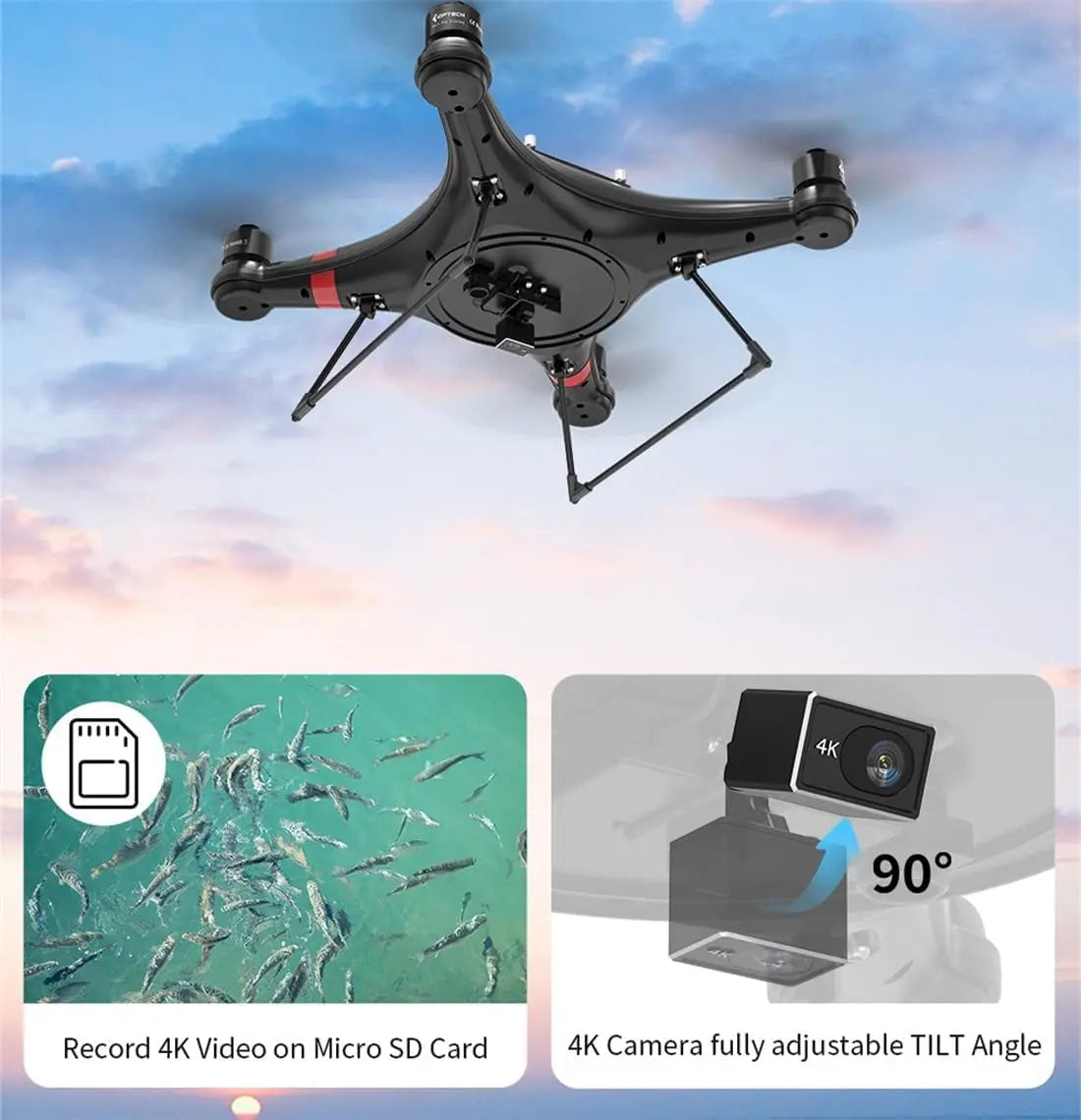 IDEAFLY Poseidon Pro II 3kg payload Fishing Drone