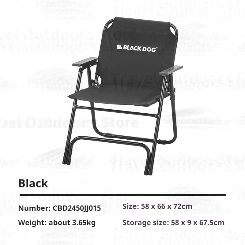 Naturehike BLACKDOG Camping Chair 120kg Rated