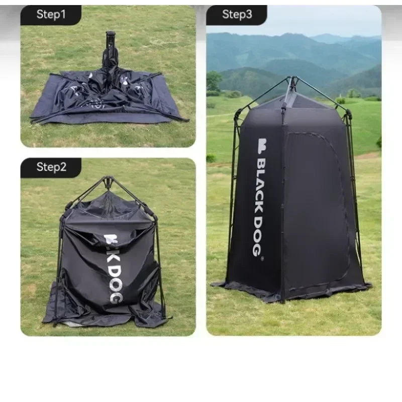 BLACK DOG Shower Tent