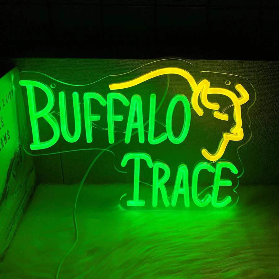 Buffalo Trace Neon Sign