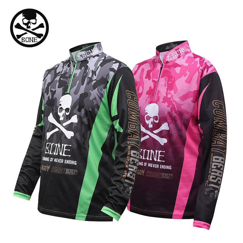 Bone Quick Dry Fishing Jerseys