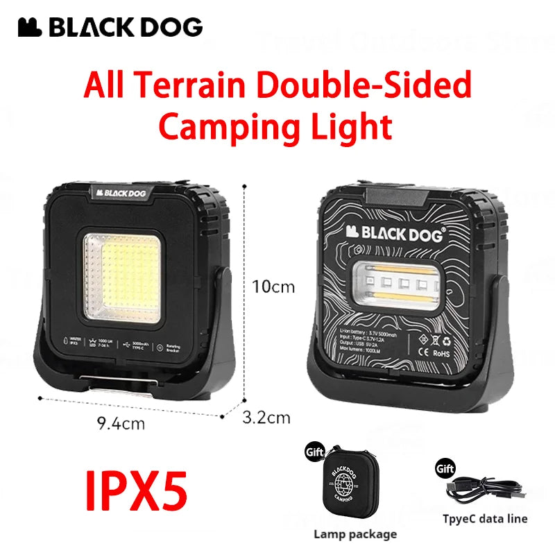 Naturehike BLACKDOG Camping Light Rechargeable IPX5