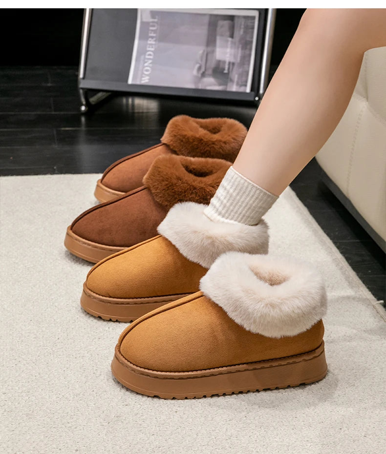 Unisex winter slippers