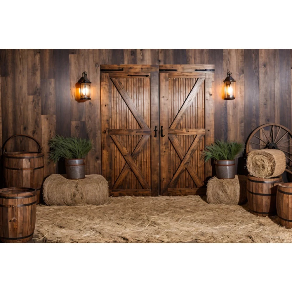 Western Cowboy Party Backdrops