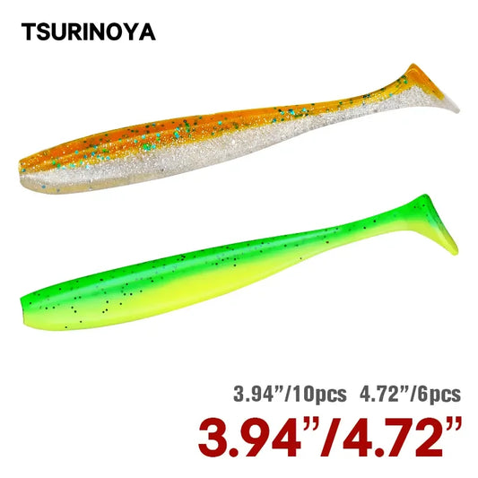 TSURINOYA NEW SIZE 100mm 120mm Soft Plastics