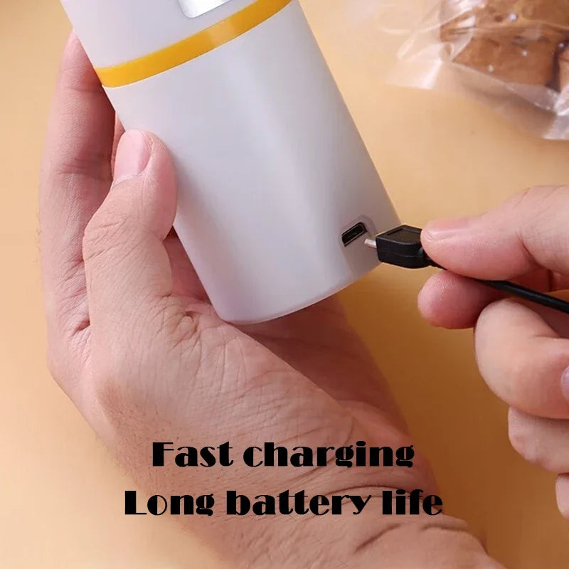 Easy One-Hand Automatic Operation Handheld Vacuum Sealer  Portable vacuum sealer Avoid cross contamination of food +100 pcs