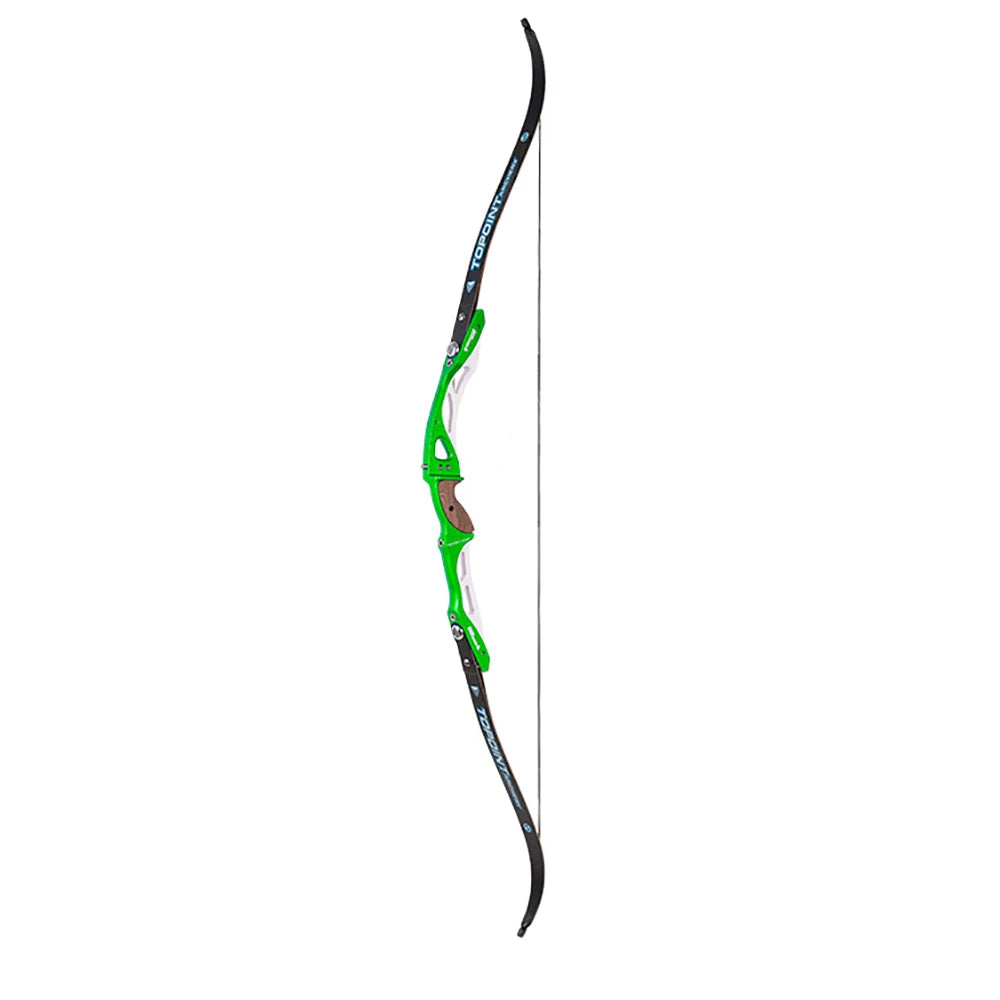 Archery Topoint 66/68/70inch ILF Recurve Bow 18-44lbs Right/Left Hand Magnesium-aluminum Alloy Bow Riser  Hunting Shooting
