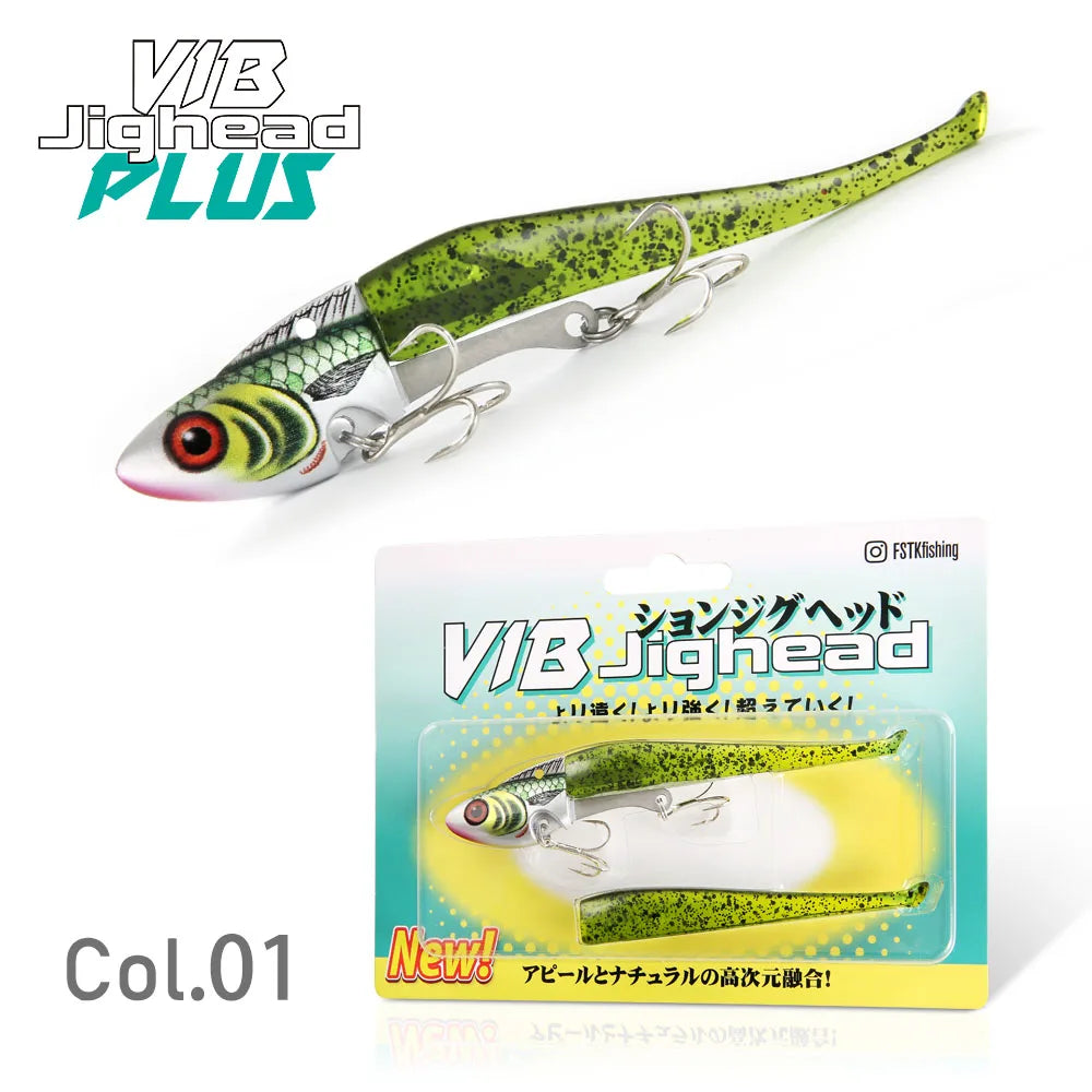 VIB II Jig Head Plus Lures