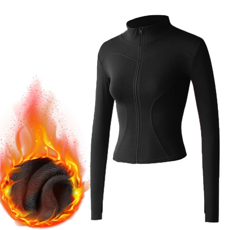 MXLLINA Winter Thermal Riding Horse Jacket Women