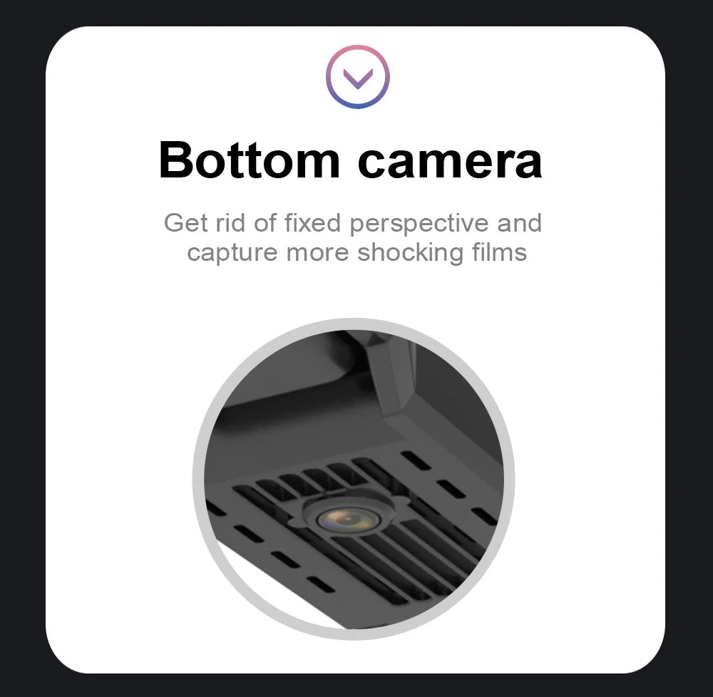 E99Pro Drone HD Professional 4k drone Dual Camera WIFI fpv Aircraft Quadcopte Obstacle Avoidance Aerial Photography Drone