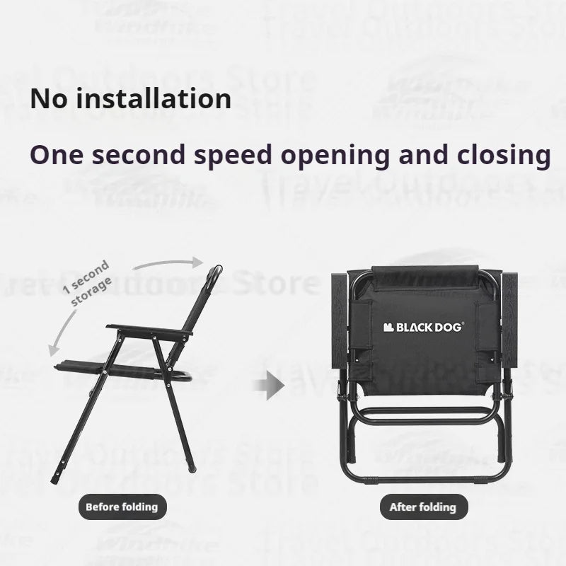 Naturehike BLACKDOG Camping Chair 120kg Rated