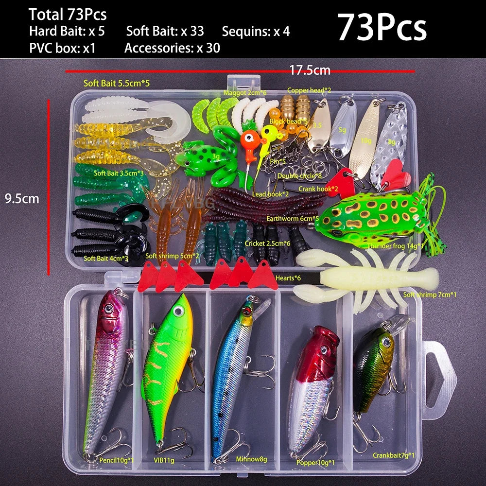 Mutli-packs Crankbaits/Soft plastics/Metal Spoons