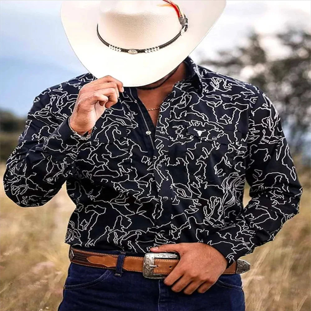 Totem Long Sleeve Cowboy Shirts