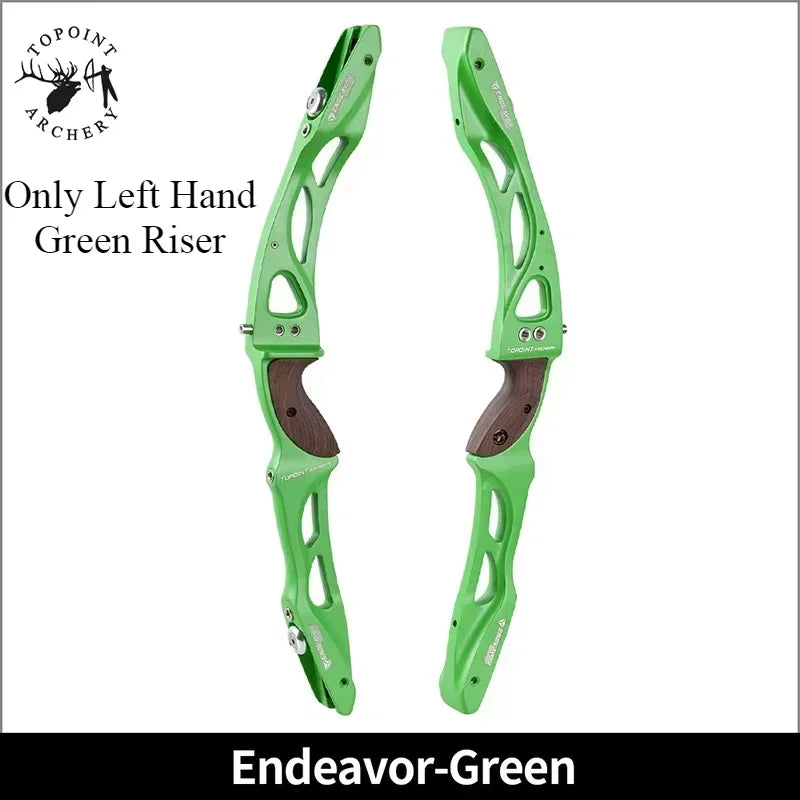 Archery Topoint 66/68/70inch ILF Recurve Bow 18-44lbs Right/Left Hand Magnesium-aluminum Alloy Bow Riser  Hunting Shooting