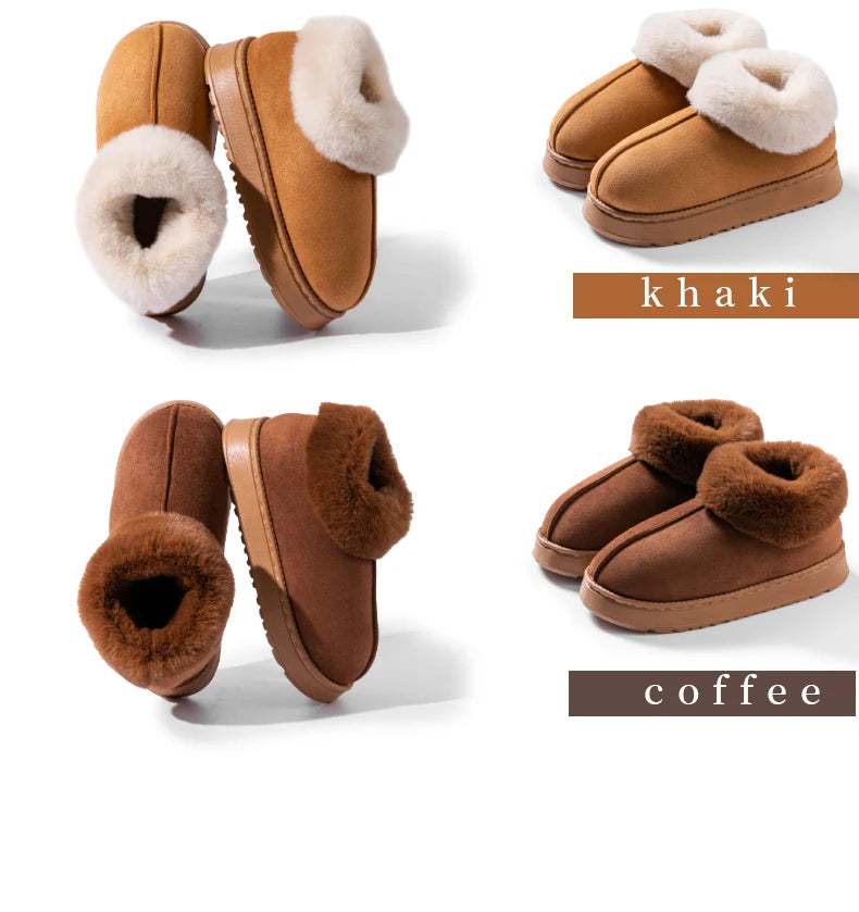 Unisex winter slippers