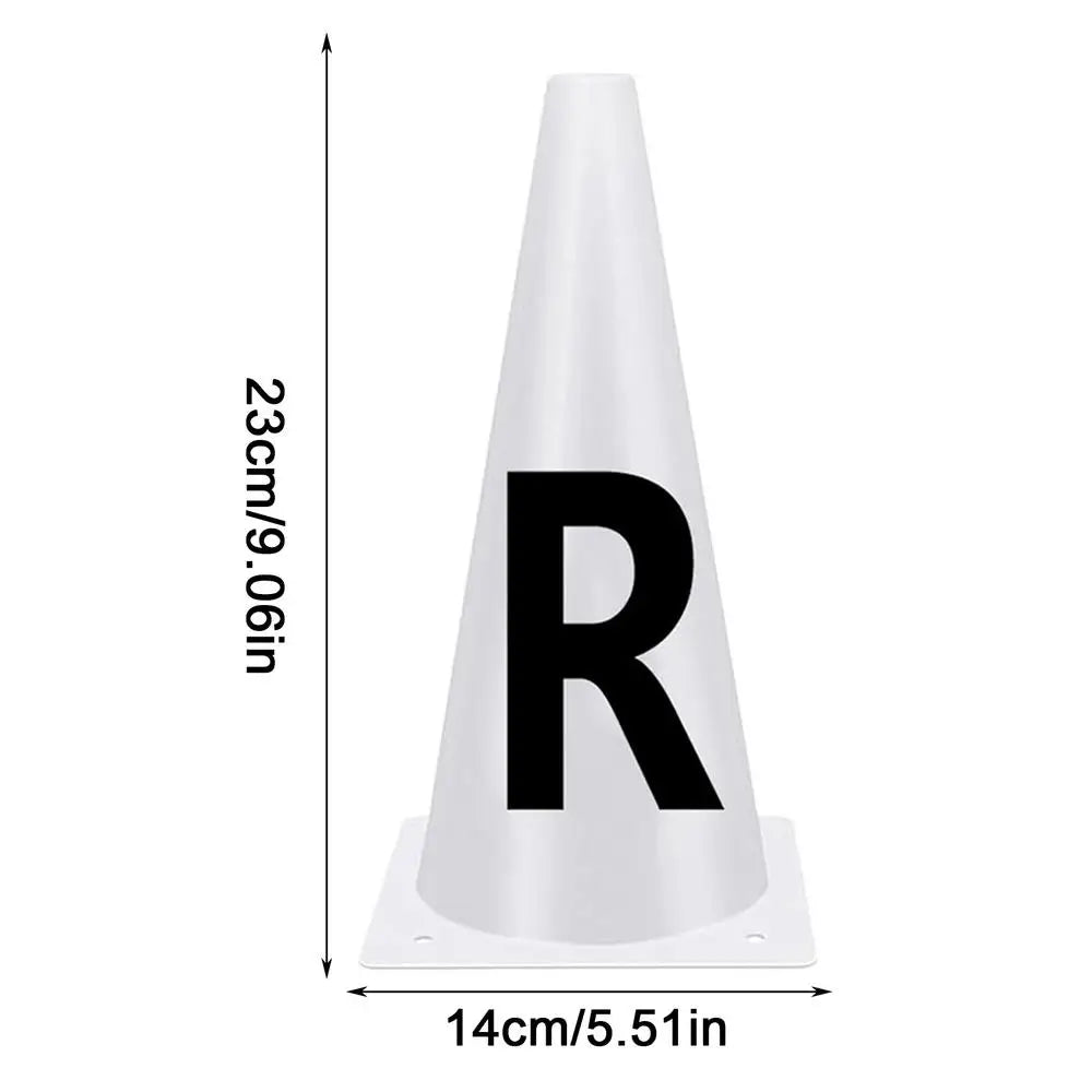 White Training Cones