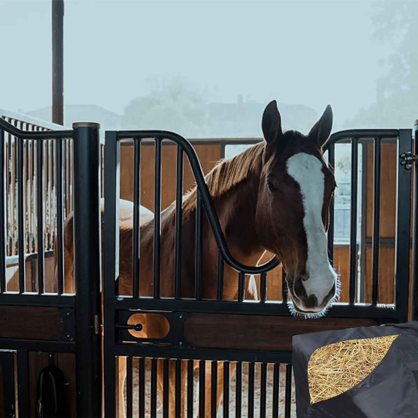 Horse Hay Bales Storage Bag Waterproof Collapsible Bag