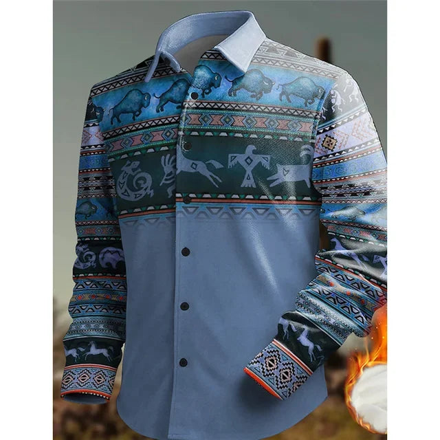 Mad Brahma Long Sleeve Rodeo Shirts