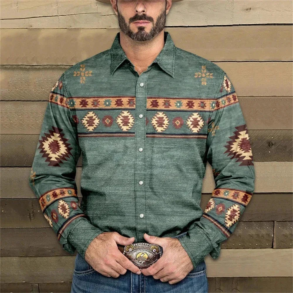 Totem Long Sleeve Cowboy Shirts