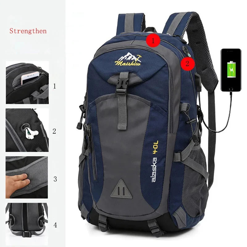 Anti-theft Mountaineering Waterproof Backpacks