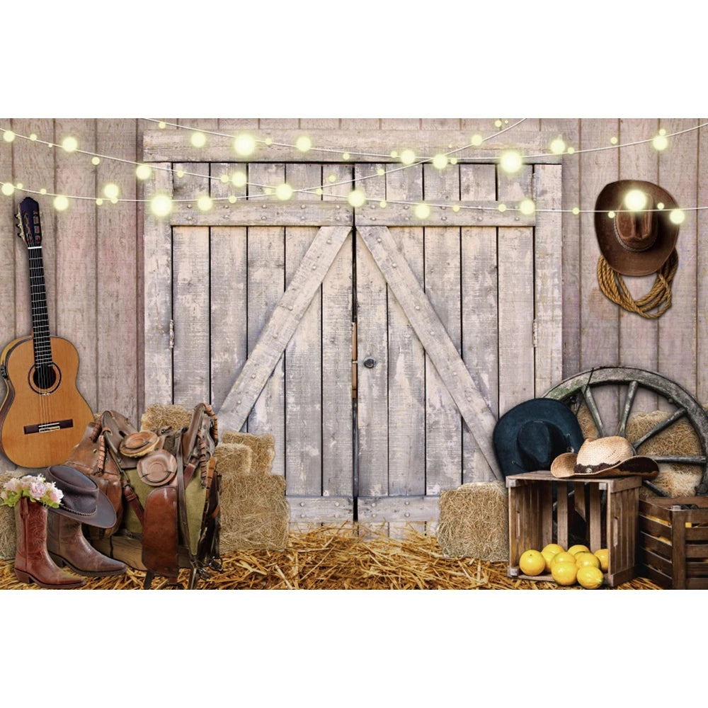 Western Cowboy Party Backdrops