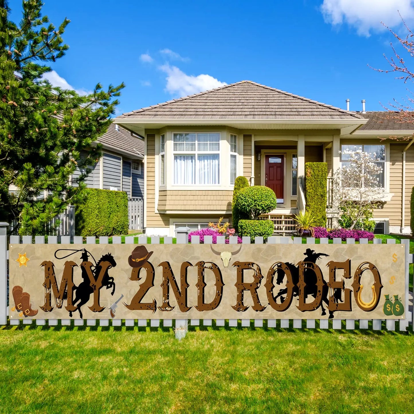 Cowboy/Cowgirl Party Backdrops