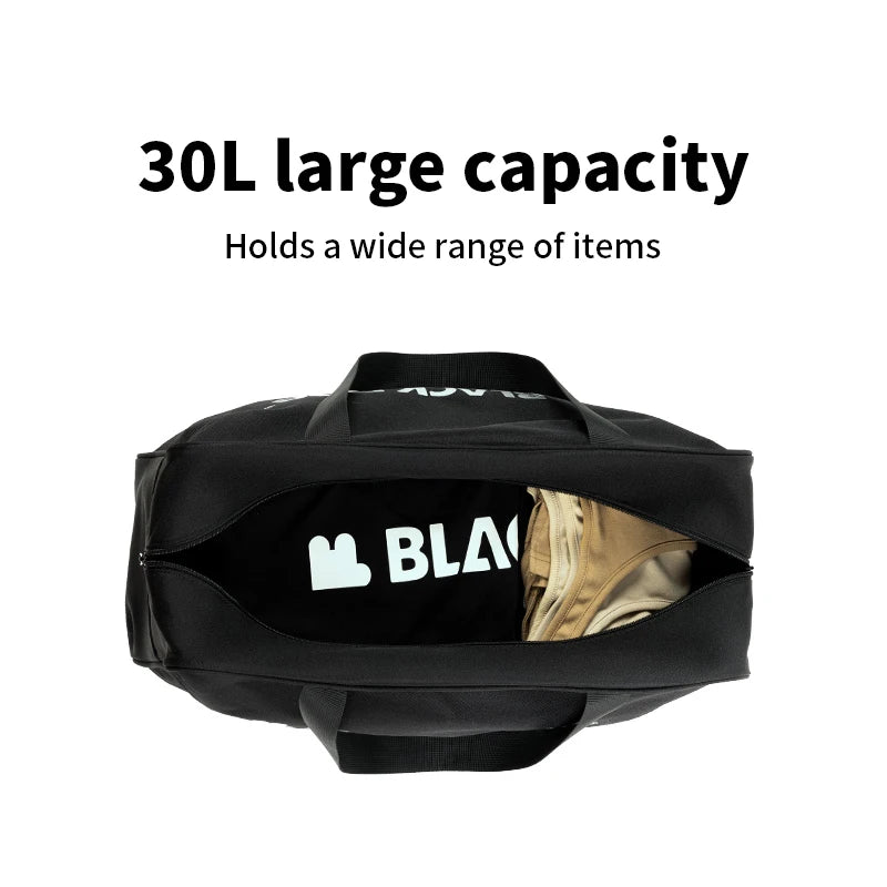 Black Dog Outdoor Travel Multifunctional Storage Bag 30L Large Capacity Storage Bag 900D Oxford Cloth Camping Equipment