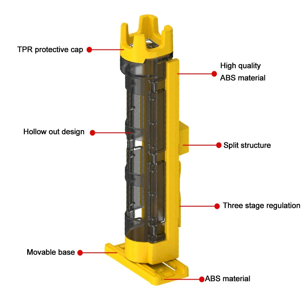 Portable Fishing Box Rod Stand Fishing Box Rod Barrel Holder