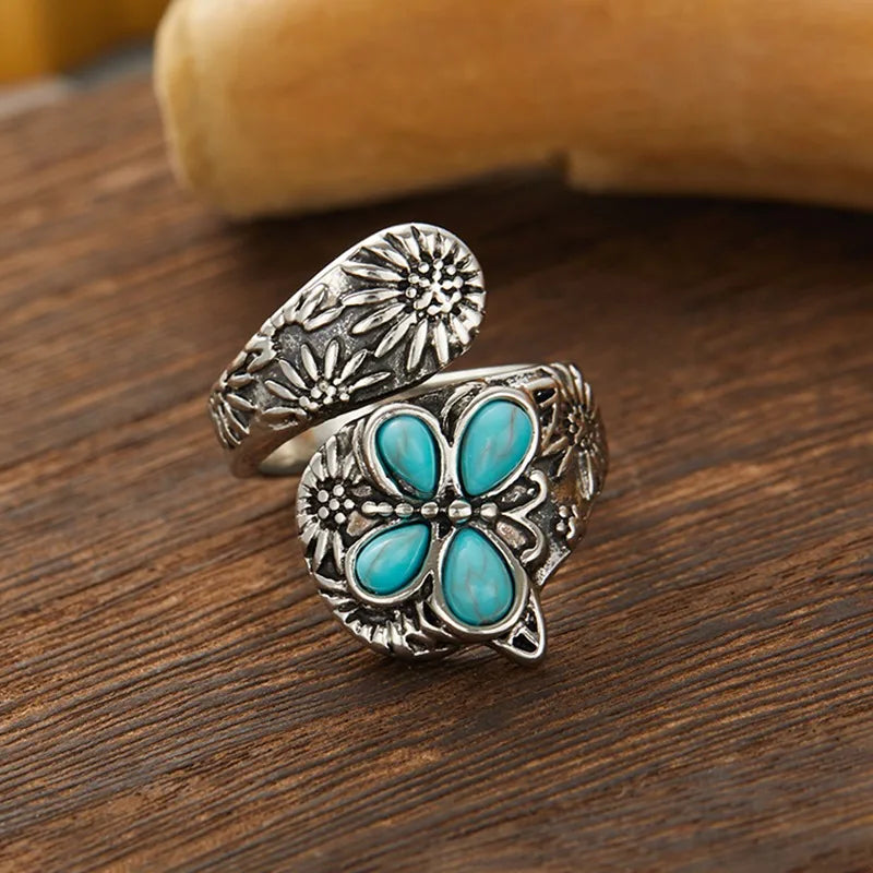 Pro Horse Collection Turquoise Dress Rings