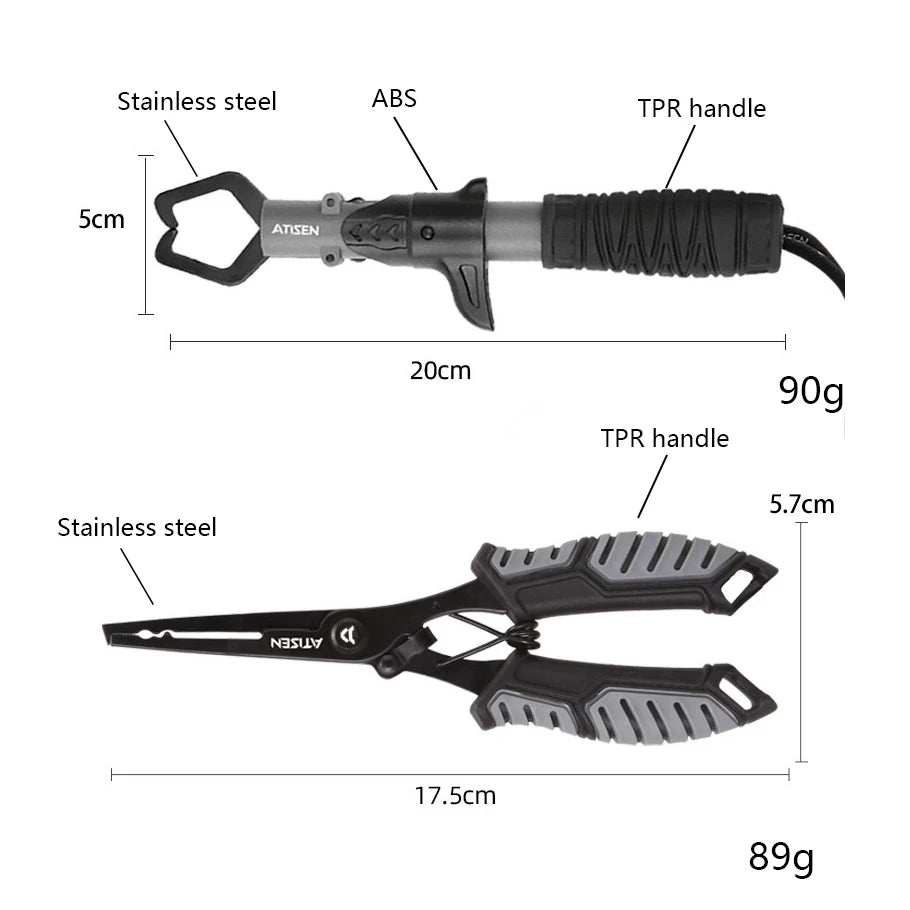 Big Fish lip grips/pliers sets