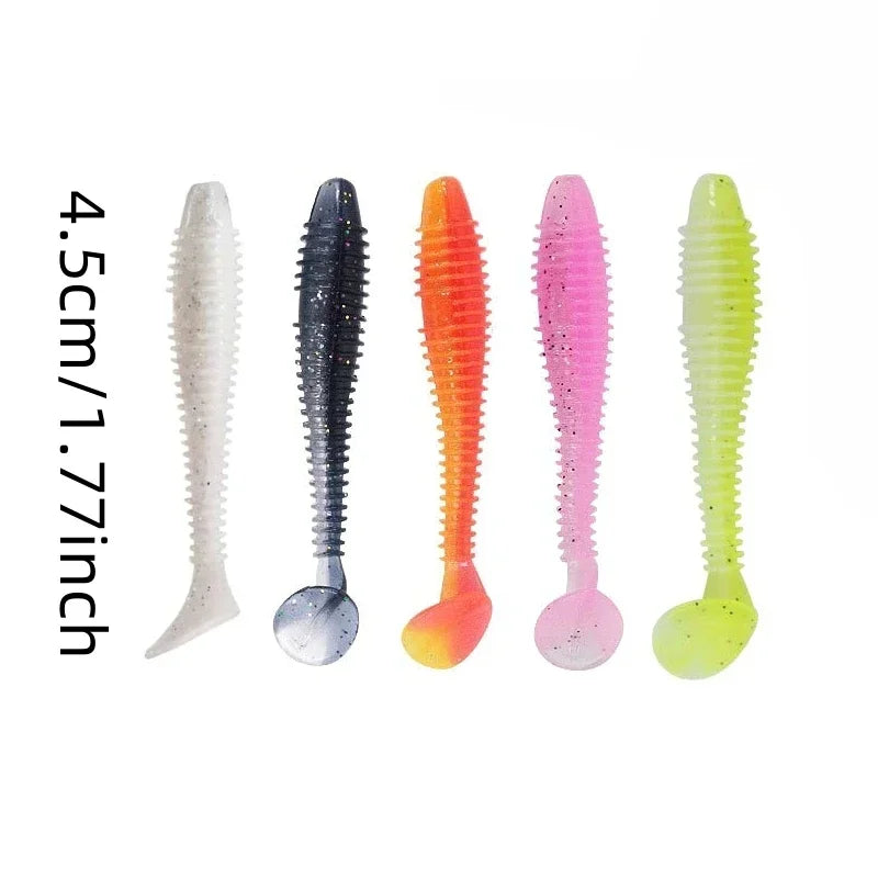 50 pieces Soft Plastics Barra/Bass/Flathead