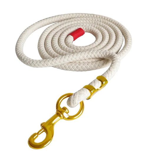 Horse Training Lead Rope 14MM to 15MM With Brass Snap Hook