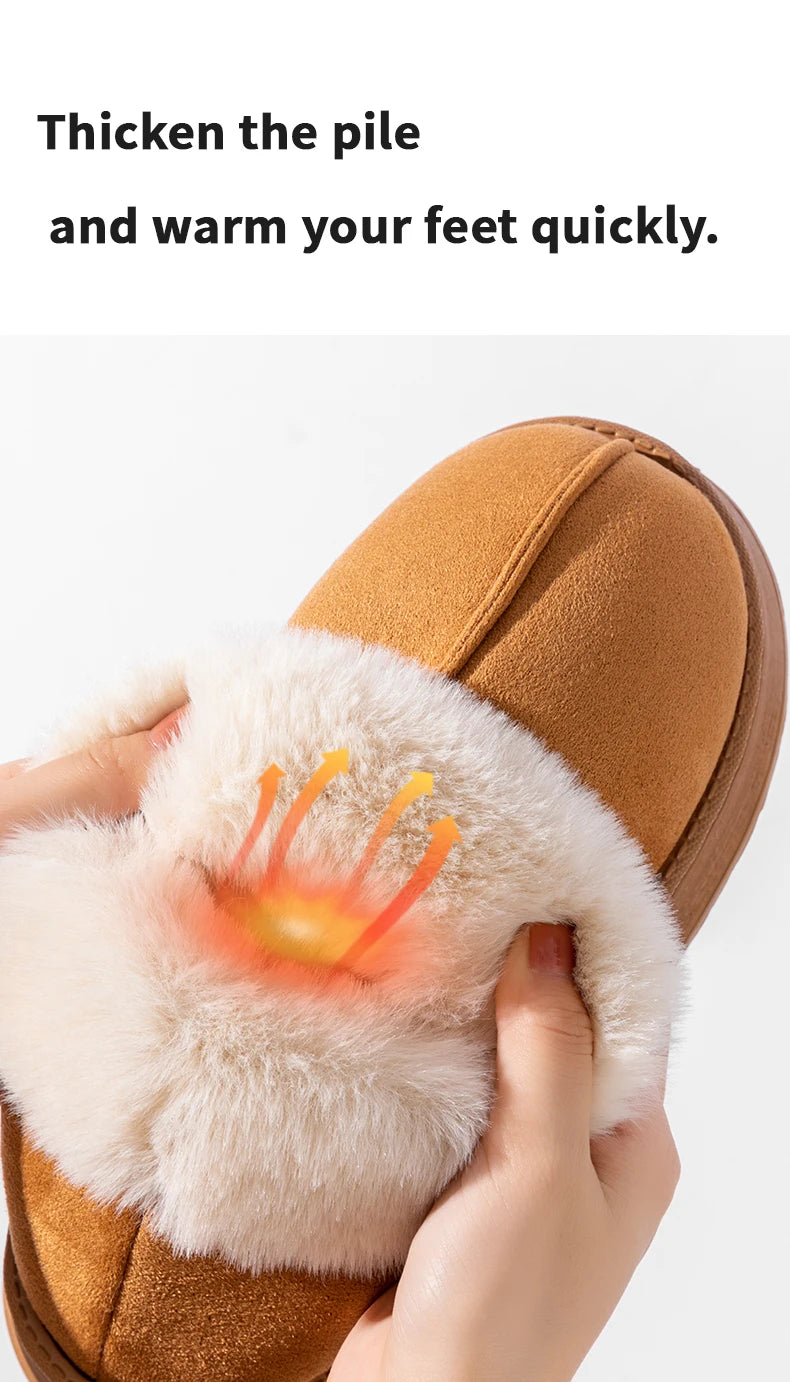 Unisex winter slippers