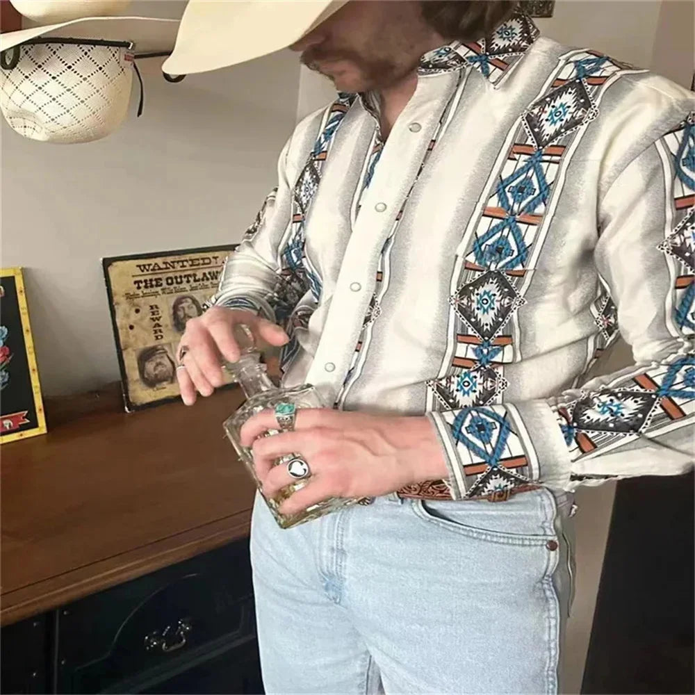 Totem Long Sleeve Cowboy Shirts