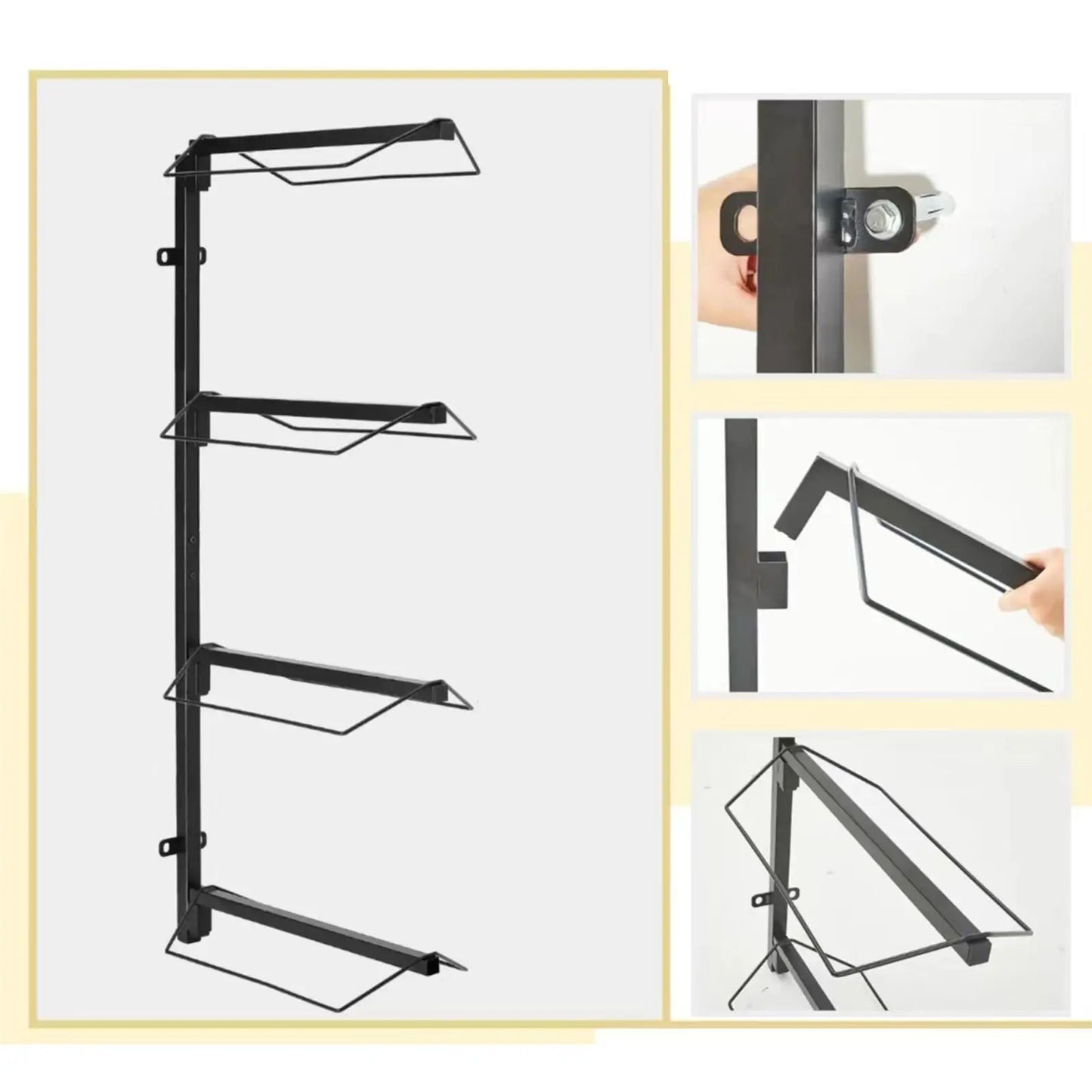 4 Tier Saddle Racks