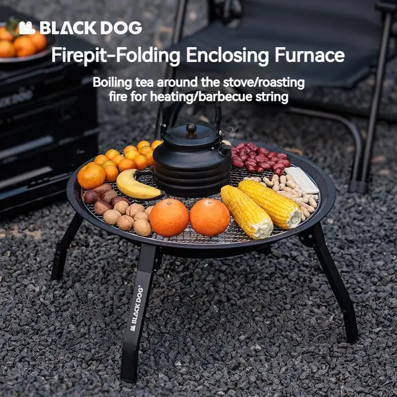 Naturehike BLACKDOG Folding Charcoal Grill Portable