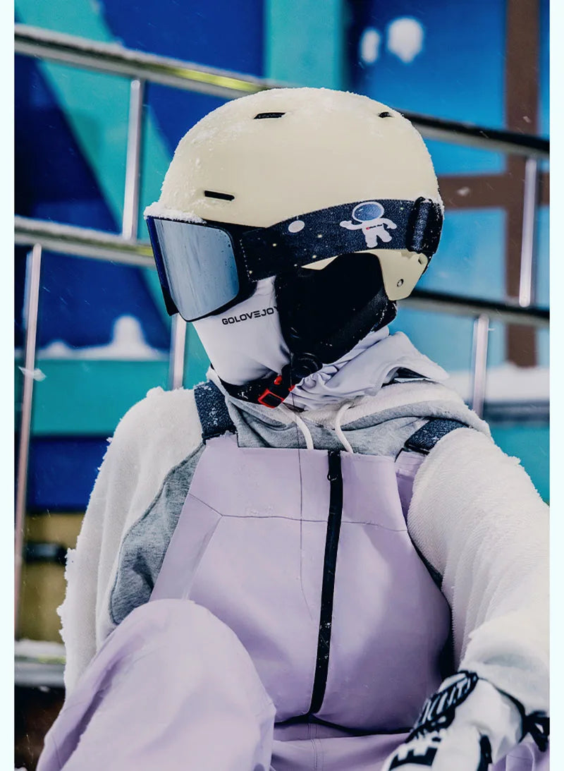 Horntour 2024 Skiing Helmet with Goggles Warm Helmet ABC+EPS High-Quality Ski Helmet Outdoor Sports Ski  Skateboard Helmet