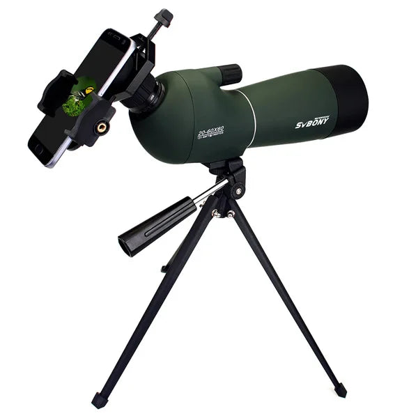 SVBONY 50/60/70/80 Spotting Scope Zoom Telescope Powerful  Waterproof Long Range PORRO Prism for Shooting camping equipment