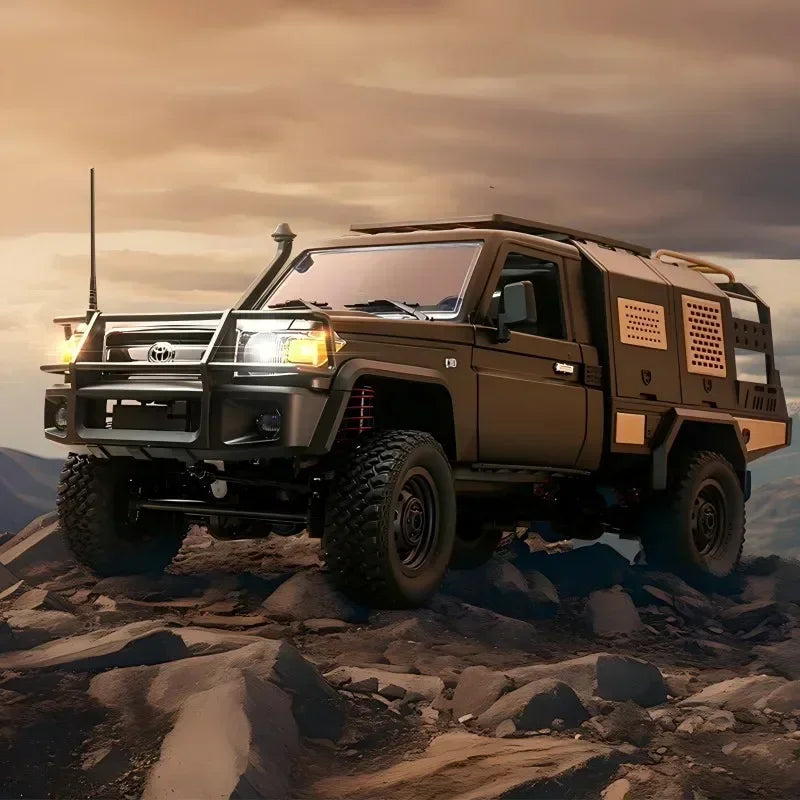 MN82S MN82 Pro Remote Controlled Climbing Off-road Vehicle 1:12 Full scale 4WD For Toyota LC79 Simulation RC Model Toy Rc Car