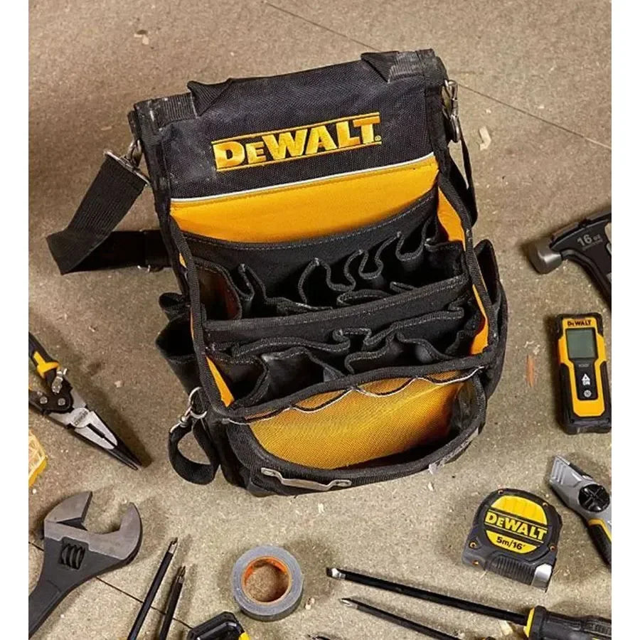 DEWALT DWST83541-1-23  Large Tool Bag Organiser TSTAK Compatible Waterproof Moisture-proof Strong Durable Hard Bottom Tool Pouch