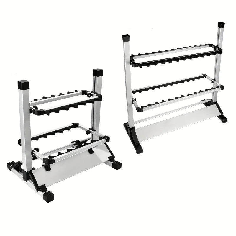 Aluminum Fishing Rack 12/24 Rod Capacity