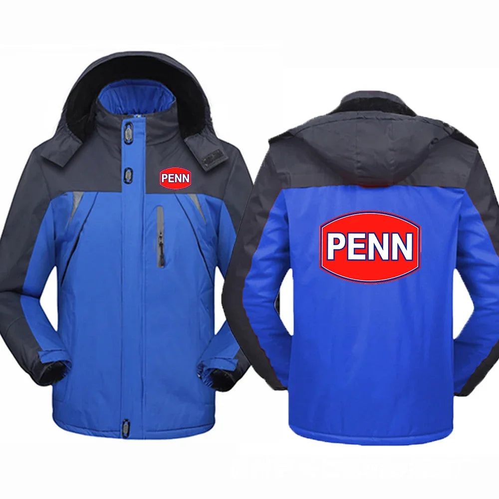 Penn hooded windbreaker jacket